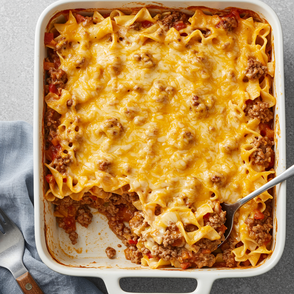 1. Cazuela clásica de hamburguesas de la abuela