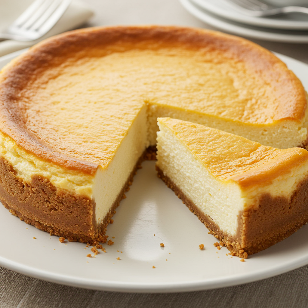 1. Tarta de Queso Clásica Estilo Nueva York
