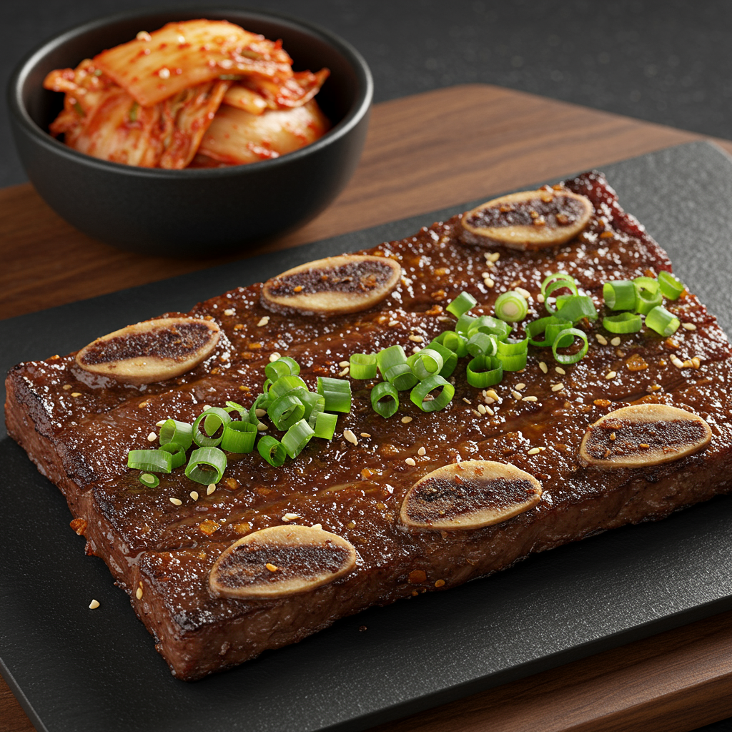 2. LA Galbi (Costillas coreanas)