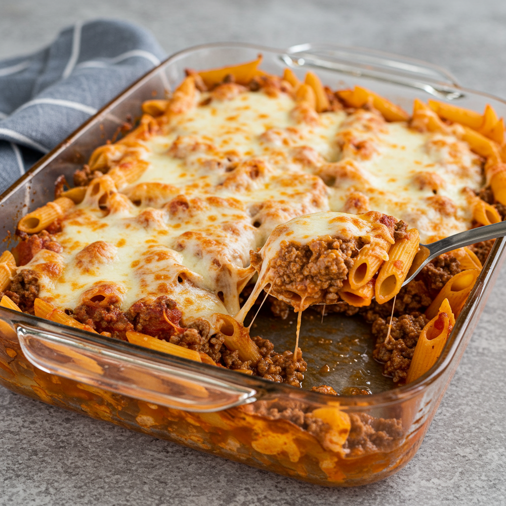 2. Cazuela de hamburguesas sin hervir, increíblemente fácil