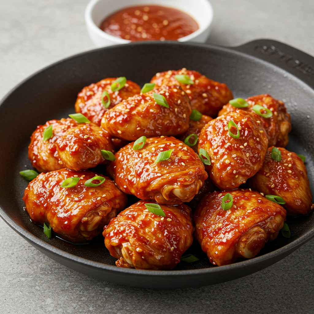 5. Pollo picante coreano (Dak-gui)