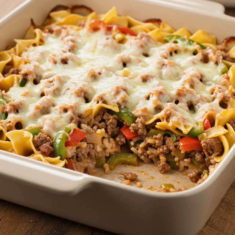 Las 10 mejores recetas de cazuela de hamburguesas para un plato reconfortante y fácil de preparar