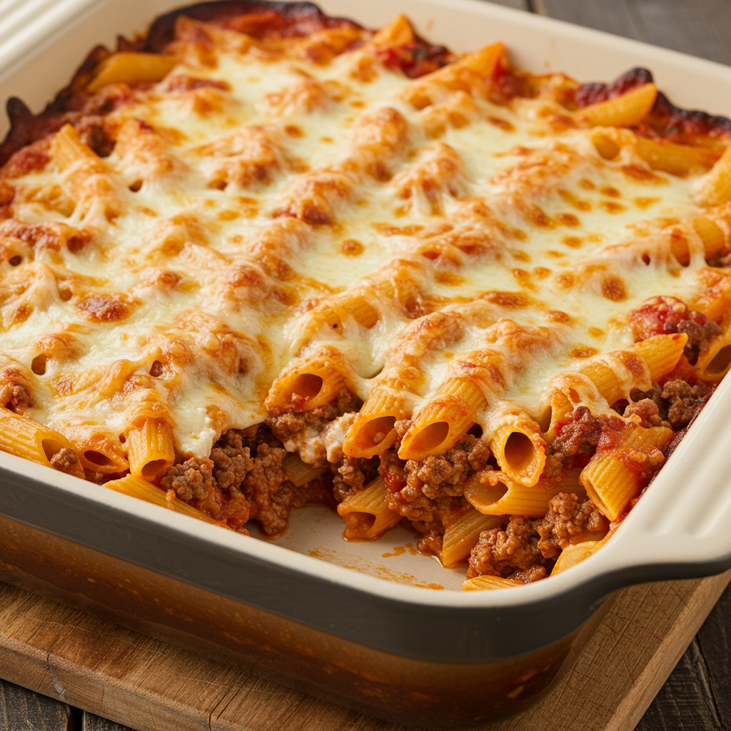 9. Cazuela de hamburguesas al estilo italiano