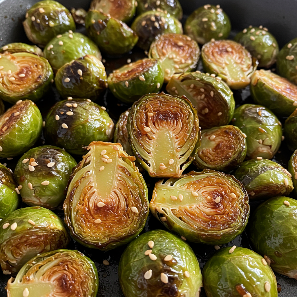 20. Coles de Bruselas a la barbacoa coreana