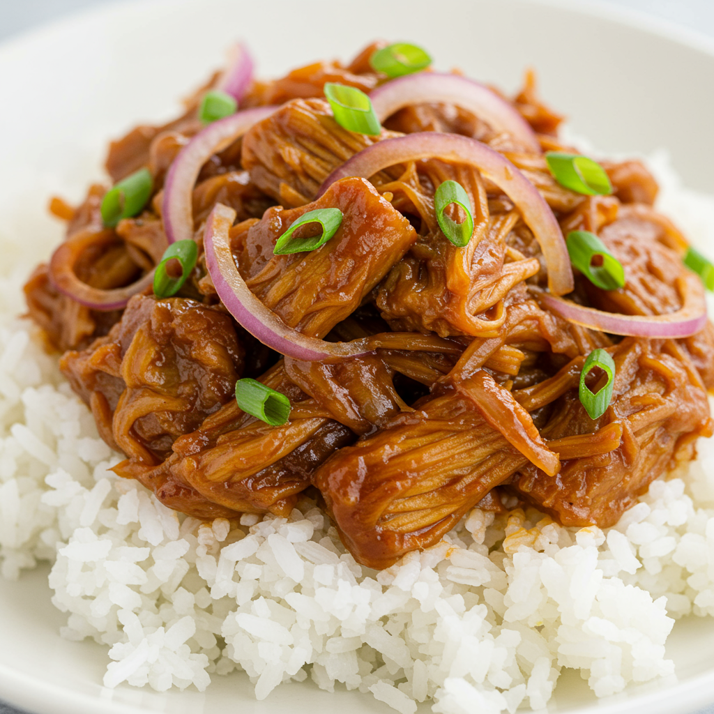 23. Jackfruit a la barbacoa coreana