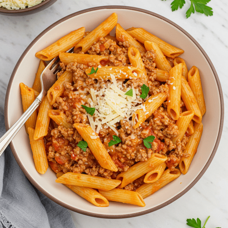 7 cenas de pasta con carne alucinantes que harán que tu familia pida una segunda ración