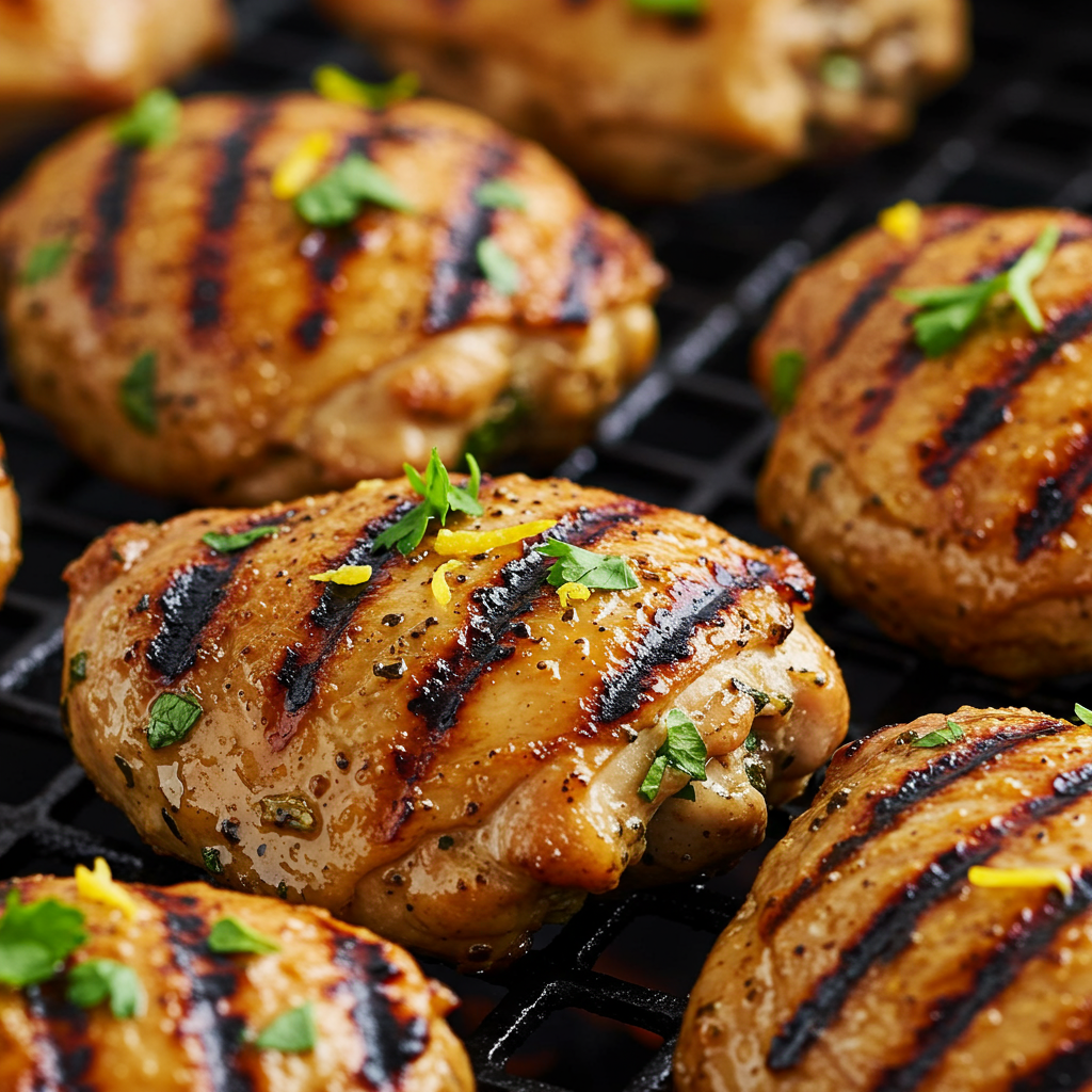 4. Pollo a la parrilla al estilo español con hierbas