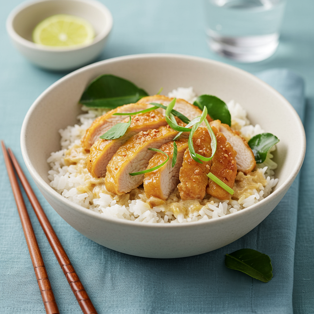 4. Pollo tailandés con coco y limoncillo: aromático y ligero