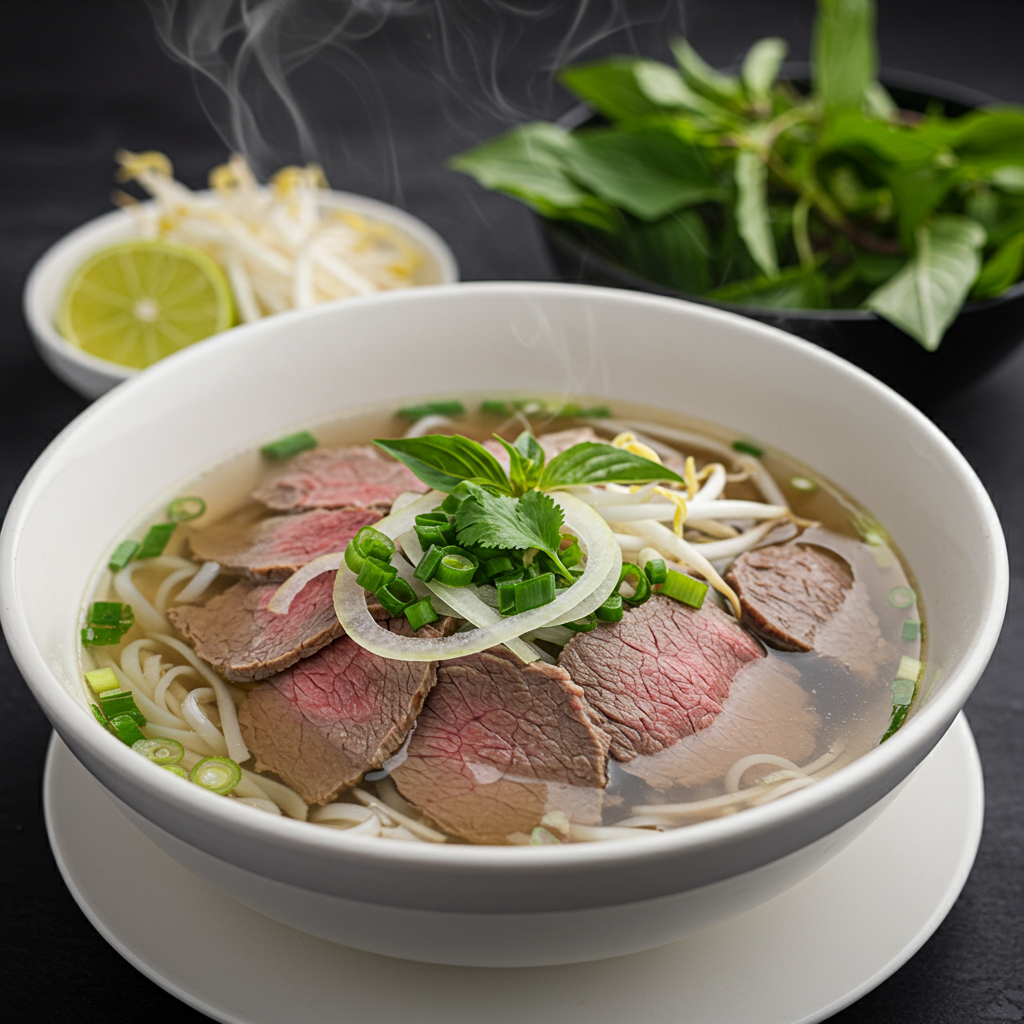 1. Pho vietnamita de carne: el plato reconfortante definitivo