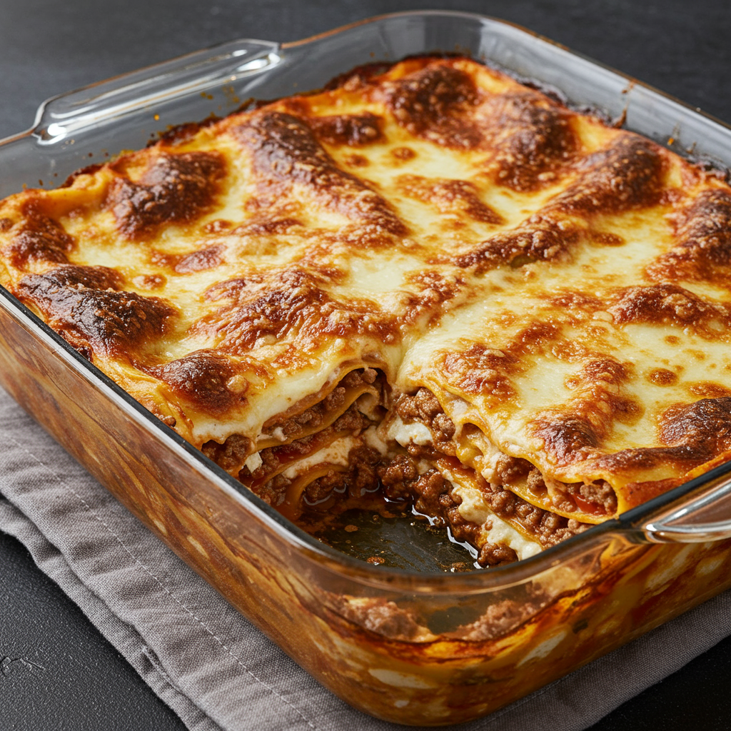 5. Lasaña gigante (para 12 personas o más)