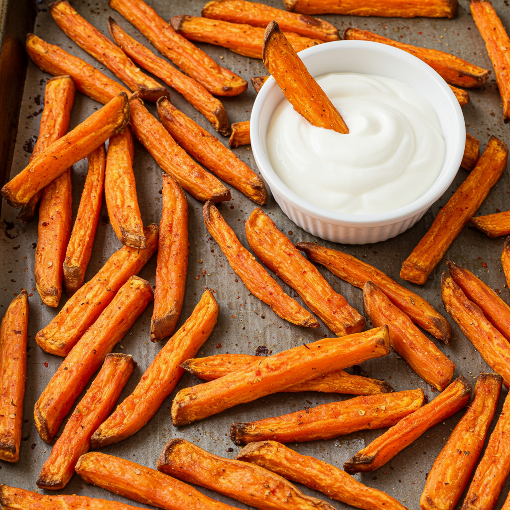 3. Fries de Boniato Crujientes al Horno