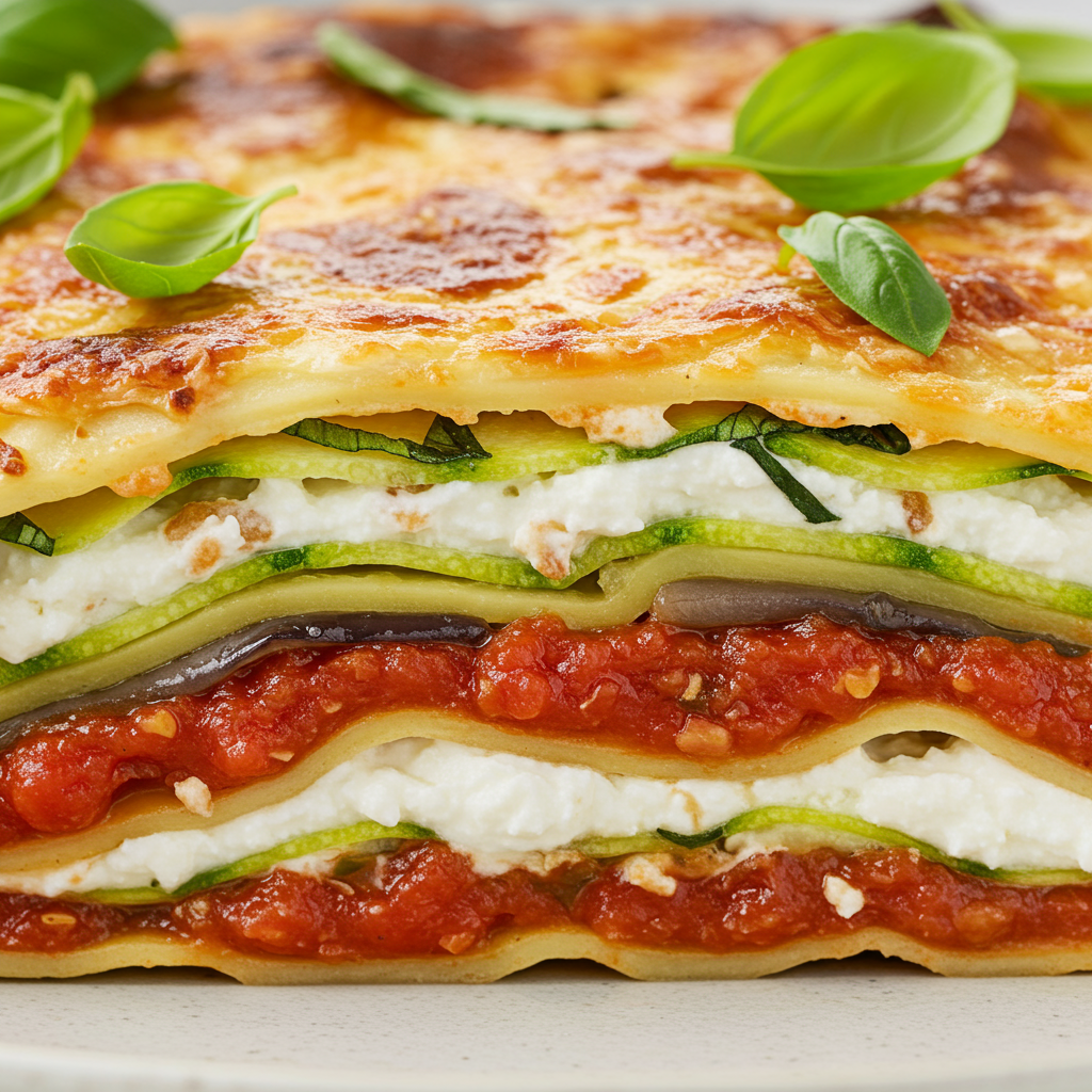 3. Lasaña de Calabacín y Berenjena