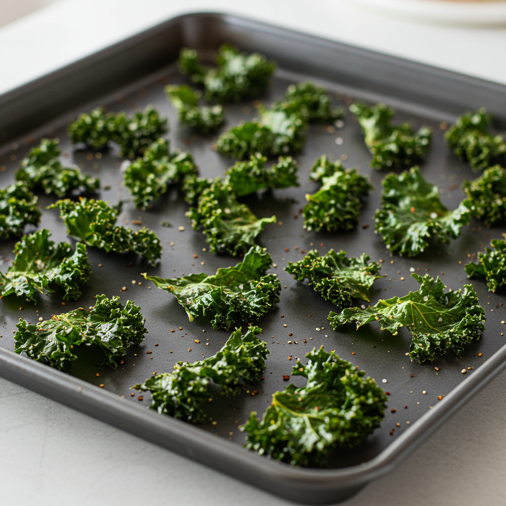 4. Chips de Kale al Horno