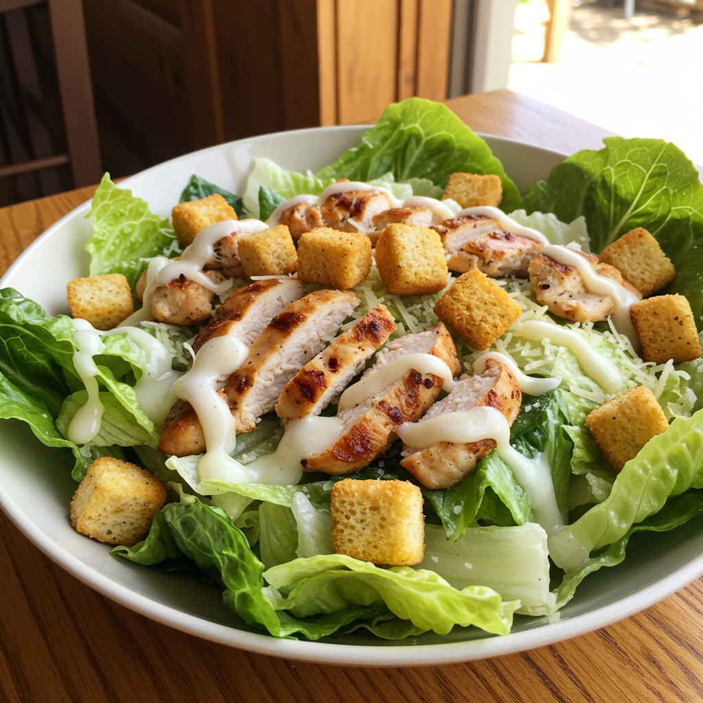 4. Ensalada César de Pasta