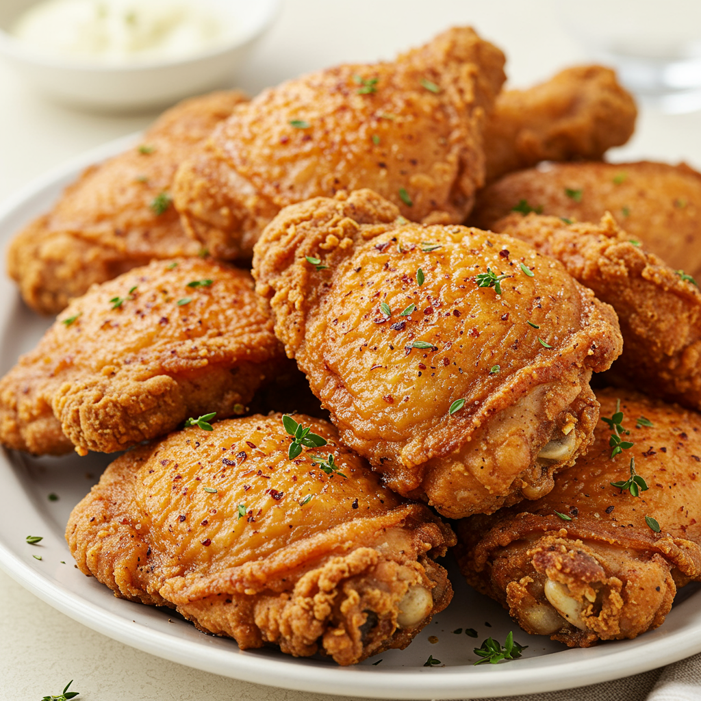 5. Muslitos de Pollo Fritos Estilo “KFC”