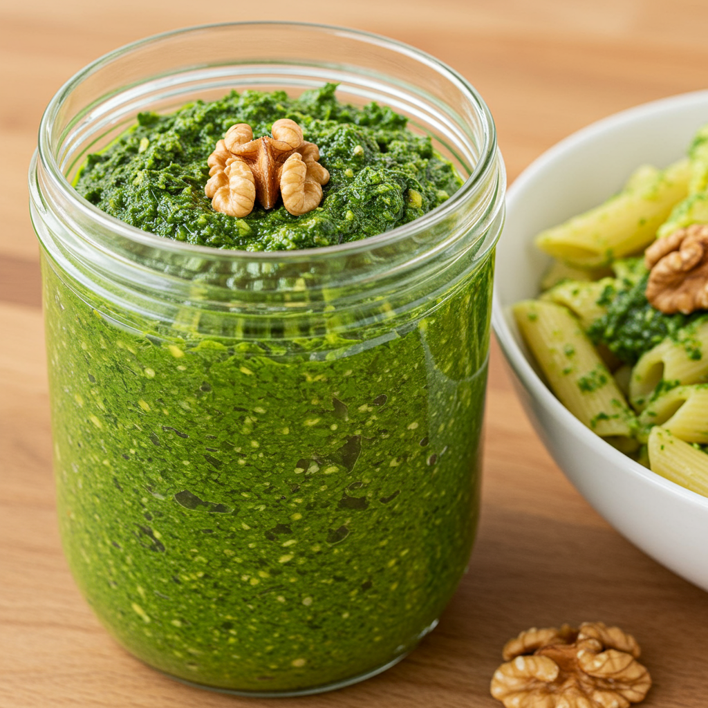 5. Pesto de Acelgas y Nueces