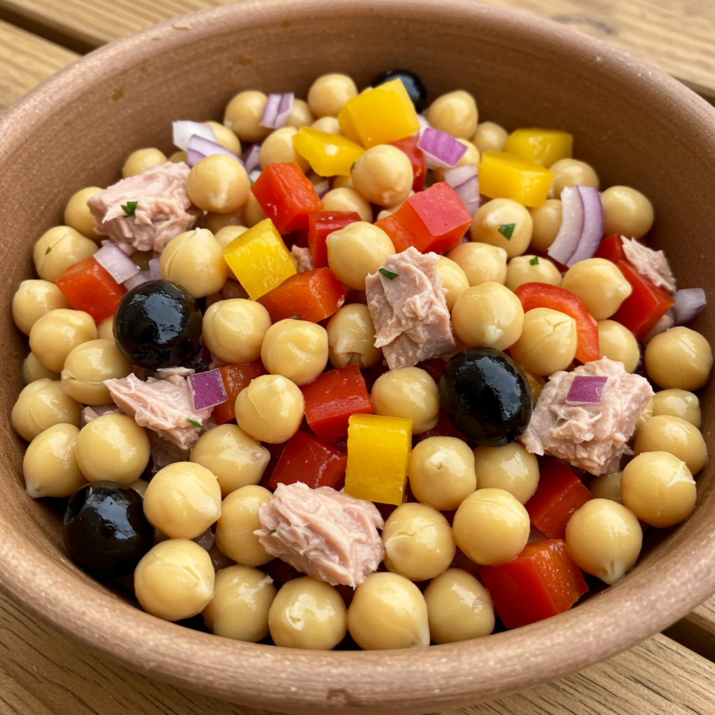 6. Ensalada Completa de Garbanzos