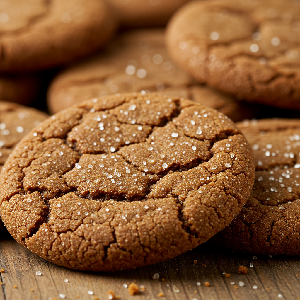 7. Galletas de Jengibre y Melaza