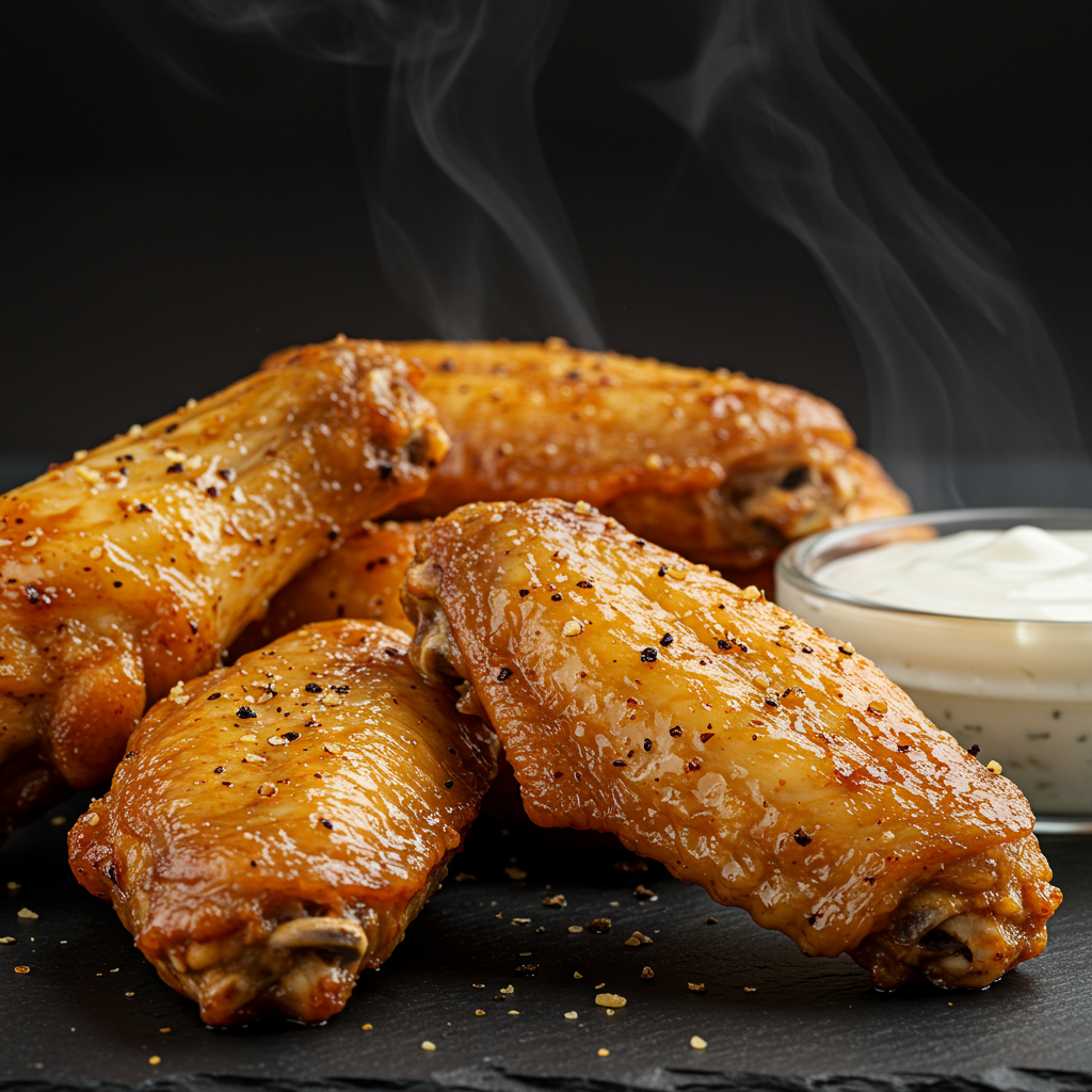 10. Alitas “Desnudas” Súper Crujientes