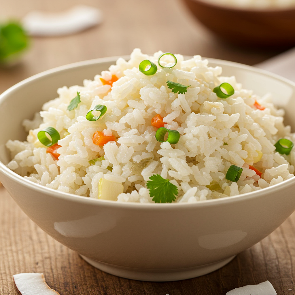 10. Arroz con Coco (Versión Salada)