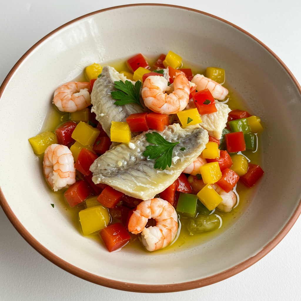 10. Salpicón de Merluza y Marisco