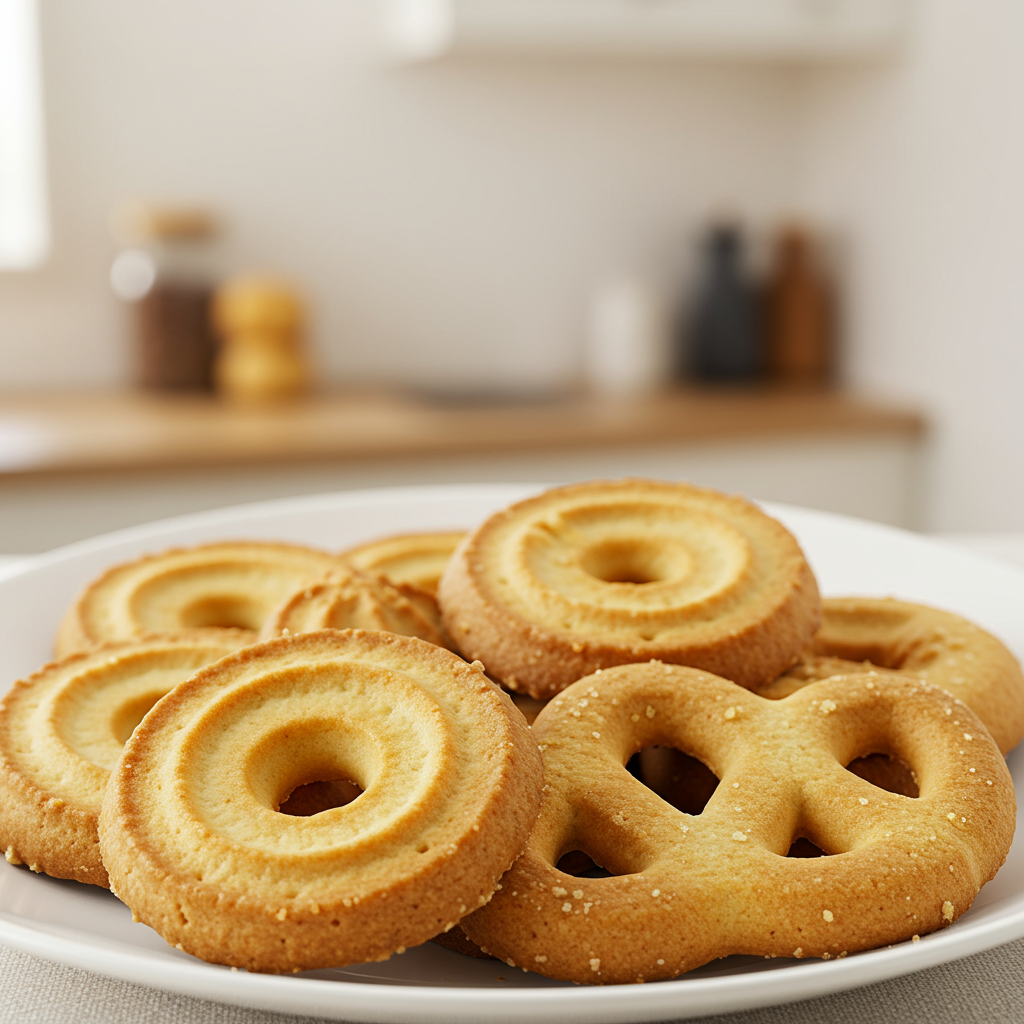 11. Galletas de Mantequilla Danesas