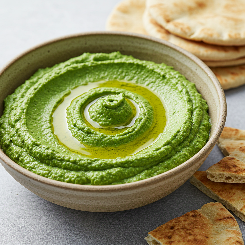 11. Hummus de Acelgas