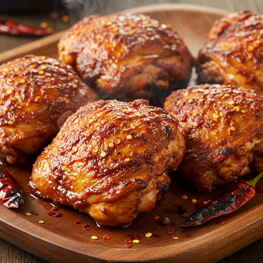 13. Muslitos de Pollo Adobados Estilo Mexicano