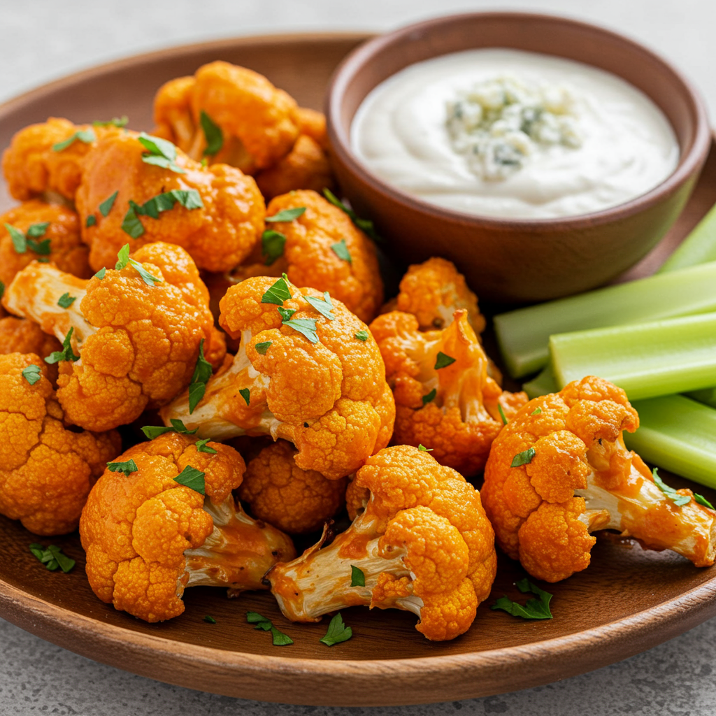14. “Alitas” de Coliflor Búfalo