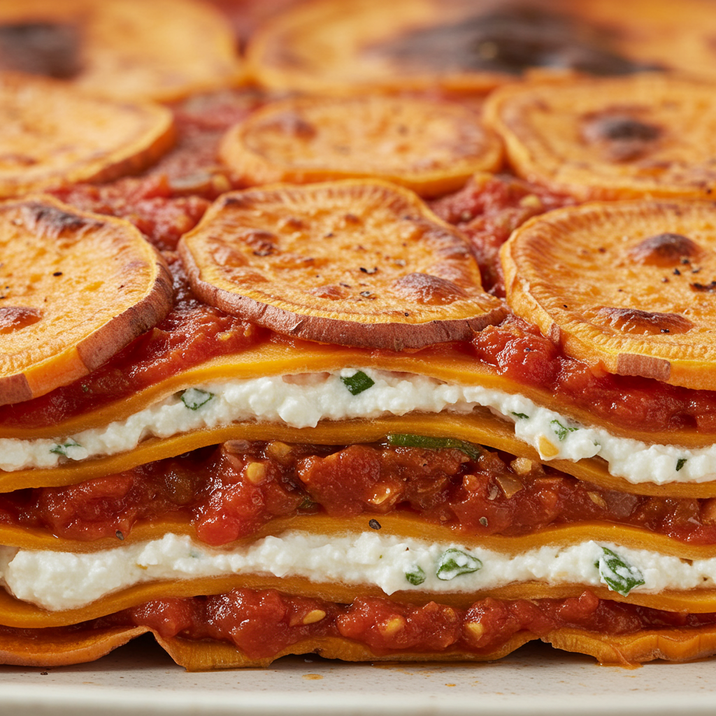 16. Lasaña de Boniato (Sin Pasta)