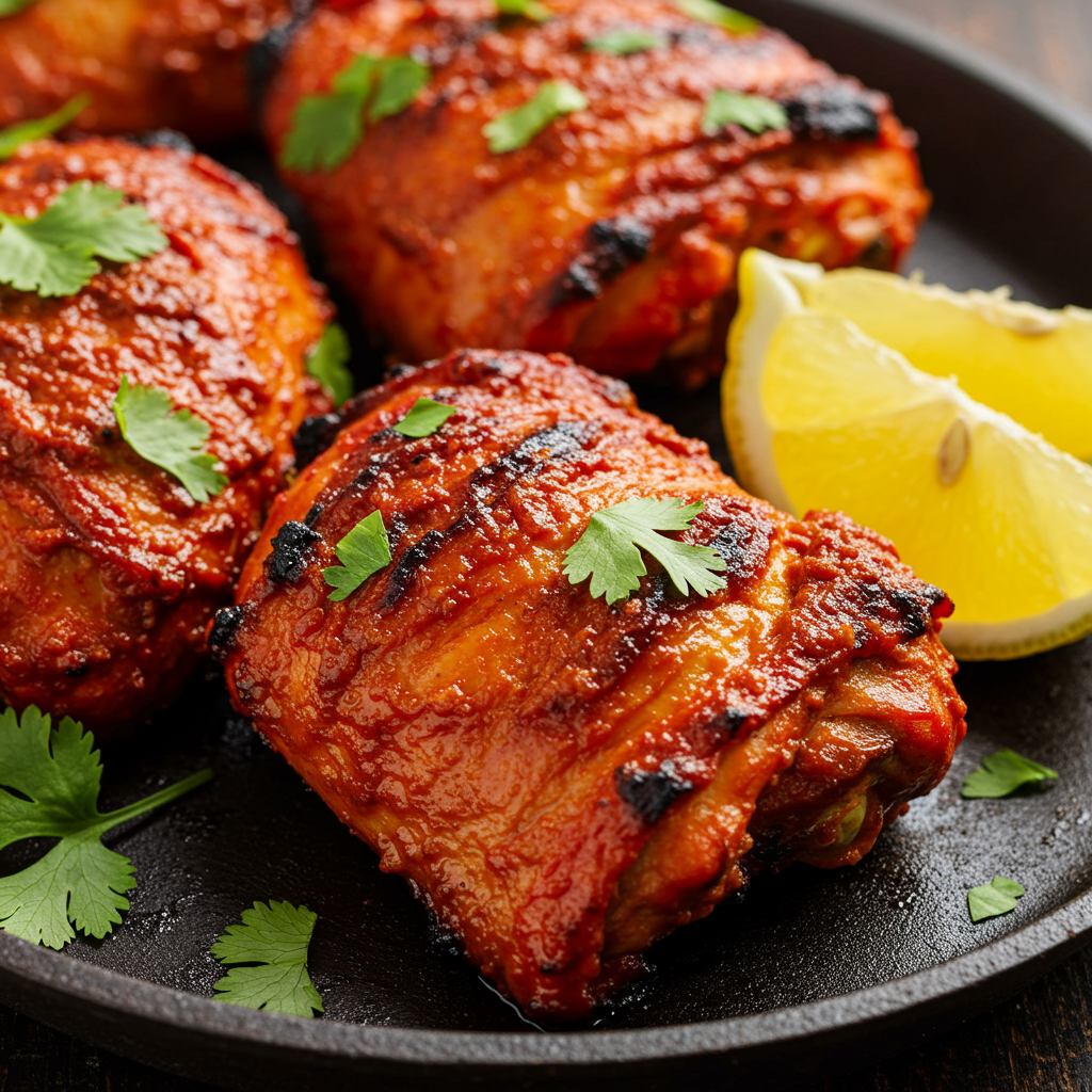 17. Muslitos de Pollo Tandoori al Horno