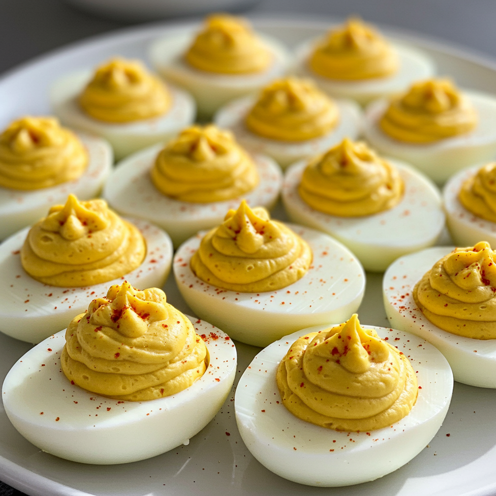 18. Huevos Mimosa (Deviled Eggs)