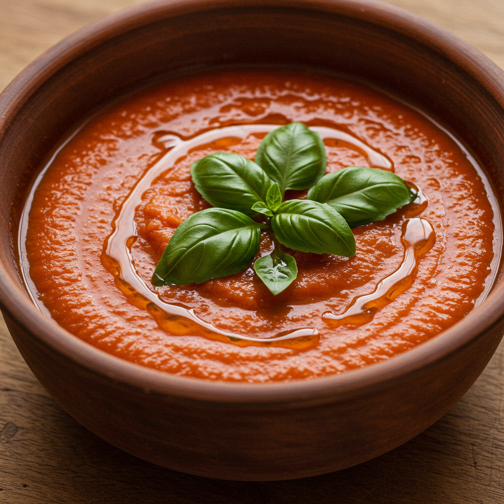 19. Sopa de Tomate Asado