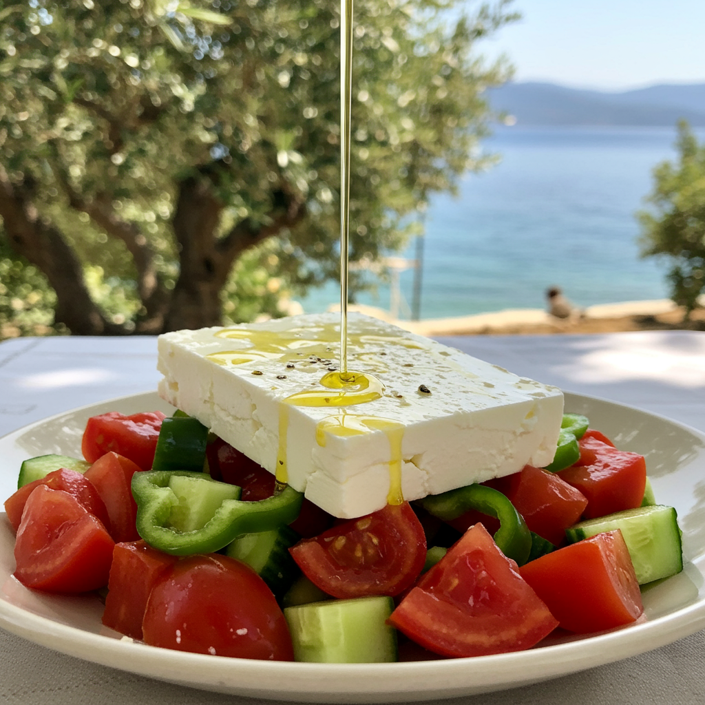 21. Ensalada Griega Clásica