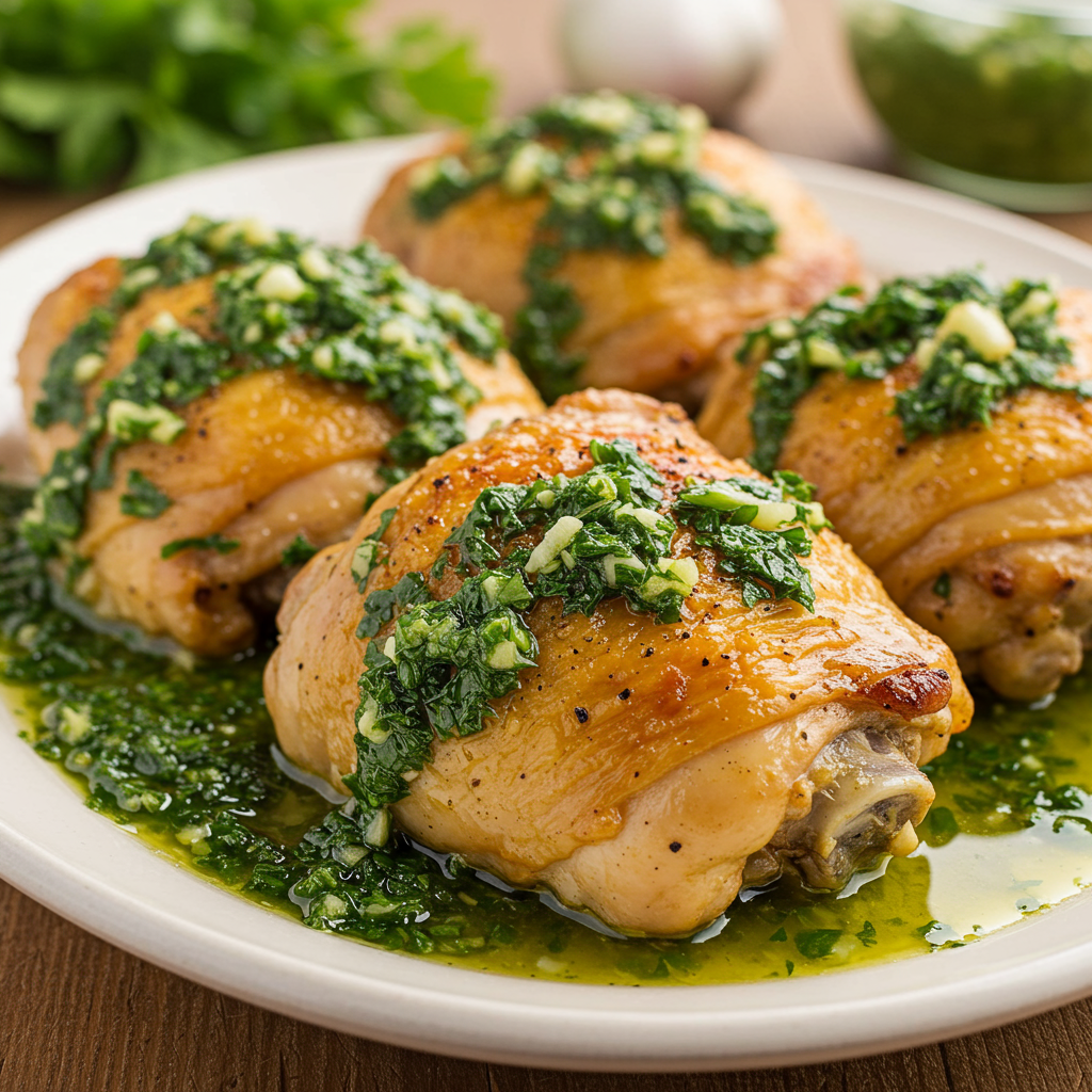 23. Muslitos de Pollo en Salsa Verde