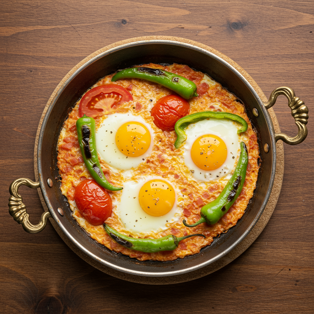 24. Menemen (Huevos Revueltos Turcos)