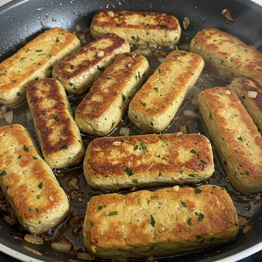24. Salchichas de Tofu Caseras