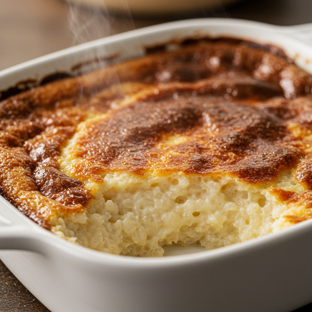 25. Pudin de Arroz Horneado
