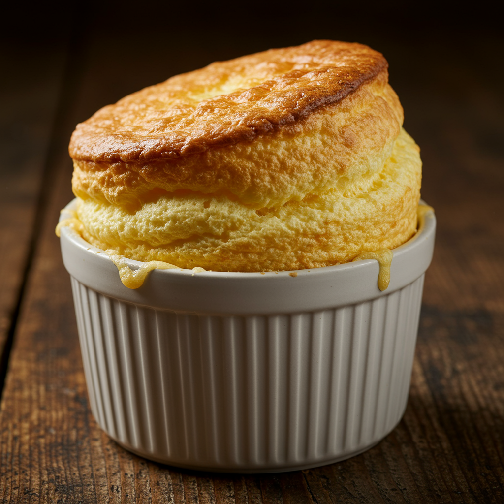 25. Soufflé de Queso y Huevo